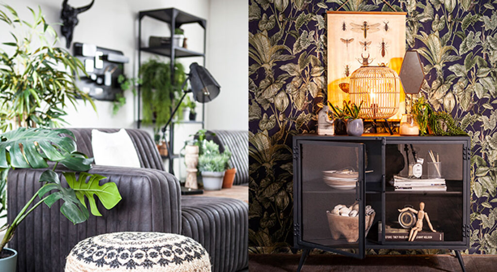 Een urban jungle in huis bij Jansen Totaal Wonen