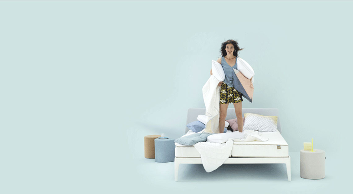 Slaapkamer zomerproef Auping