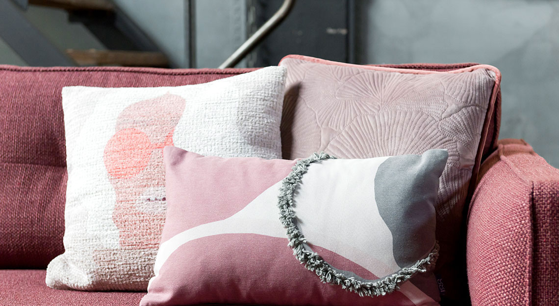 Roze in je interieur bij Jansen Totaal Wonen