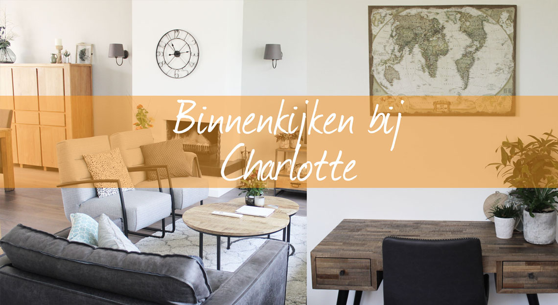 Binnenkijken bij Charlotte, van Jansen Totaal Wonen