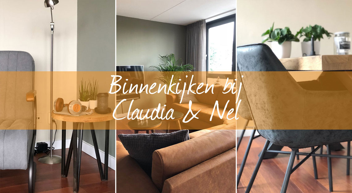 Binnenkijken bij Claudia en Nel, bij Jansen Totaal Wonen