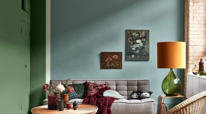 gezellig en inspirerend bij flexa trendkleur 2020 bij Jansen Totaal Wonen