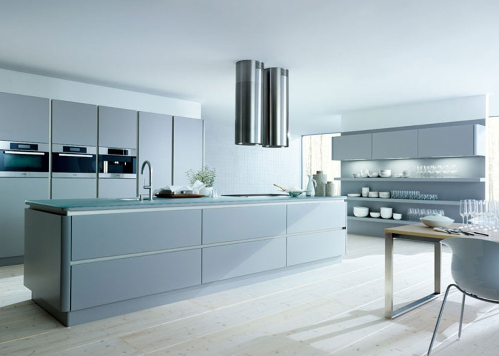 Keuken met brede lades