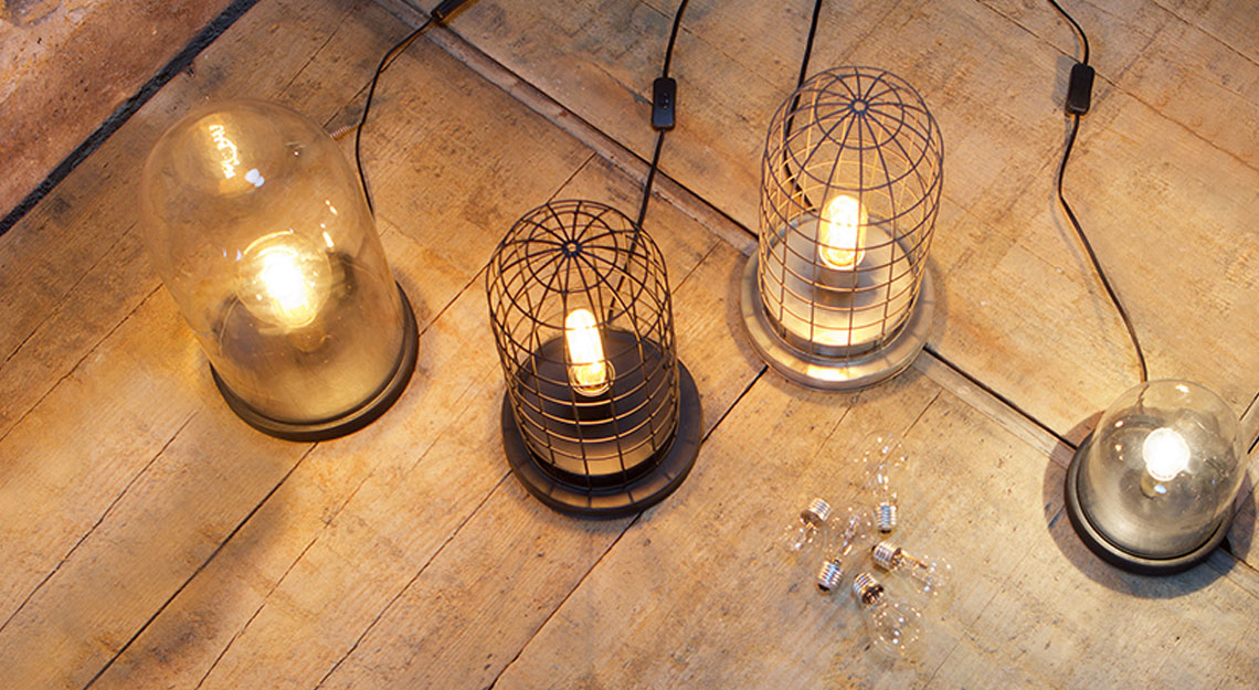 Draadlampen bij Jansen Totaal Wonen