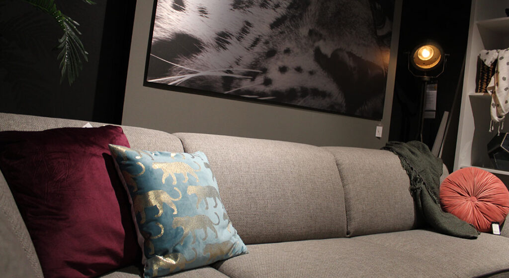 Een snelle interieur update met kussens bij Jansen totaal wonen