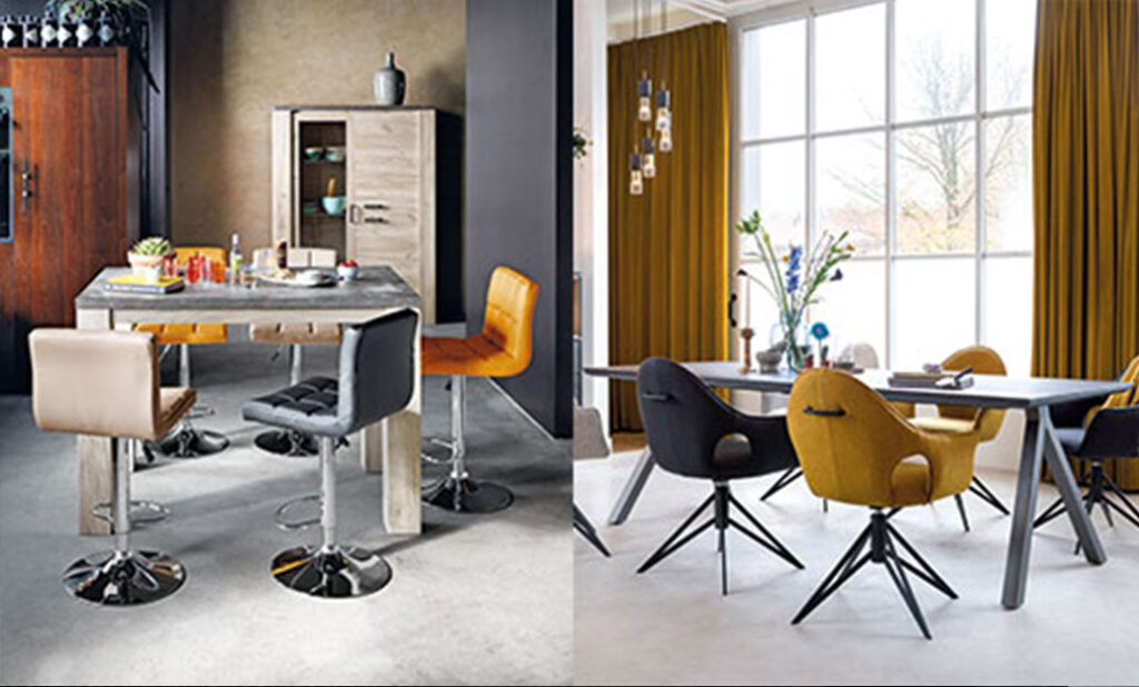 Heerlijk tafelen aan de mooiste eettafels bij Jansen Totaal Wonen