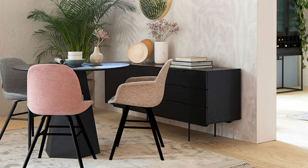 Roze in je interieur bij Jansen Totaal Wonen