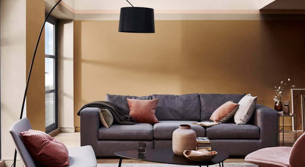 Een rustgevende plek met de kleur Spiced Honey