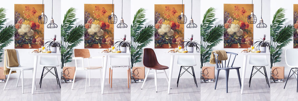 soorten materialen stoelen passend bij een leefstijl