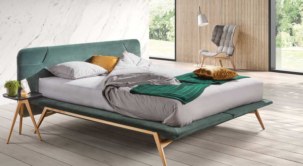 Velvet bed van Velda bij Jansen Totaal Wonen