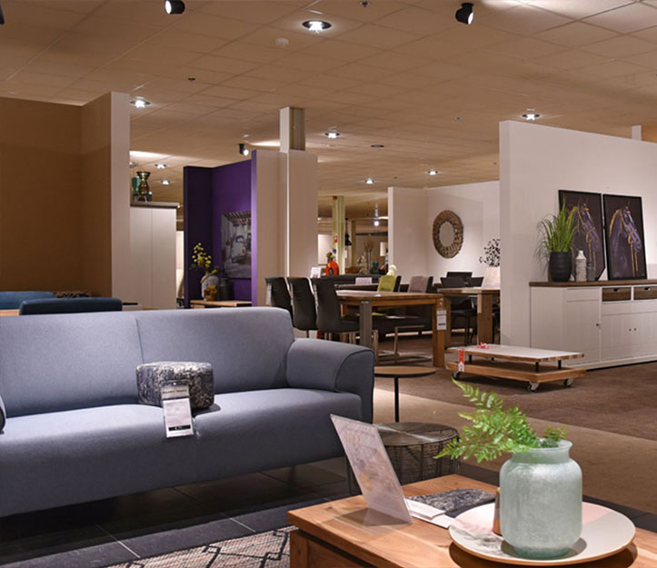 Nieuwe verlichting bij Jansen Totaal Wonen