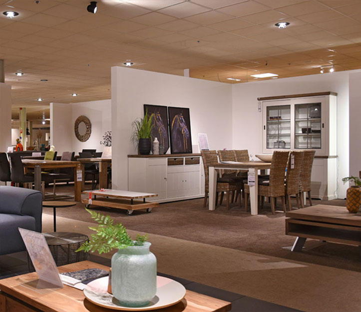 Nieuwe verlichting bij Jansen Totaal Wonen