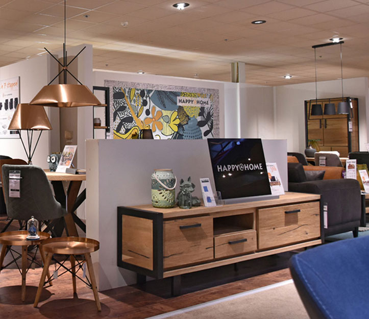 Nieuwe verlichting bij Jansen Totaal Wonen