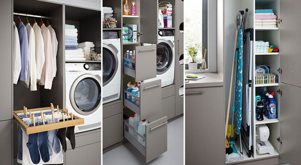 Ruimte besparen met Schuller bijkeuken bij Jansen Totaal Wonen