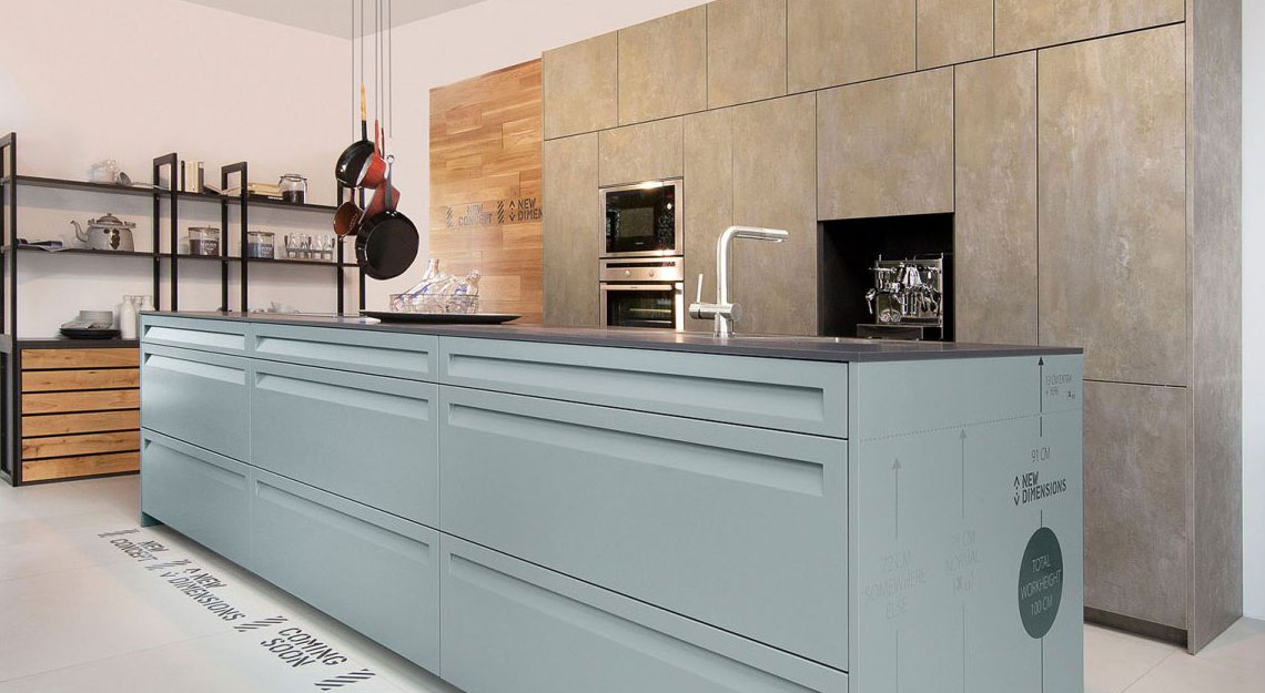 Industriële keukens bij Jansen Totaal Wonen