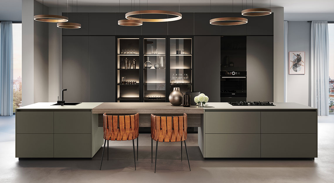 Industriële keukens bij Jansen Totaal Wonen