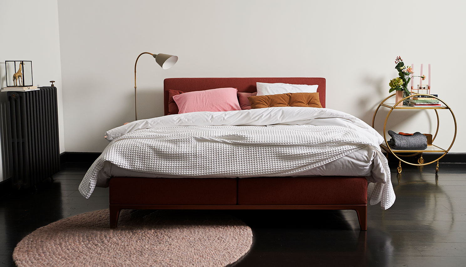 Auping Criade rood bij Jansen Totaal Wonen