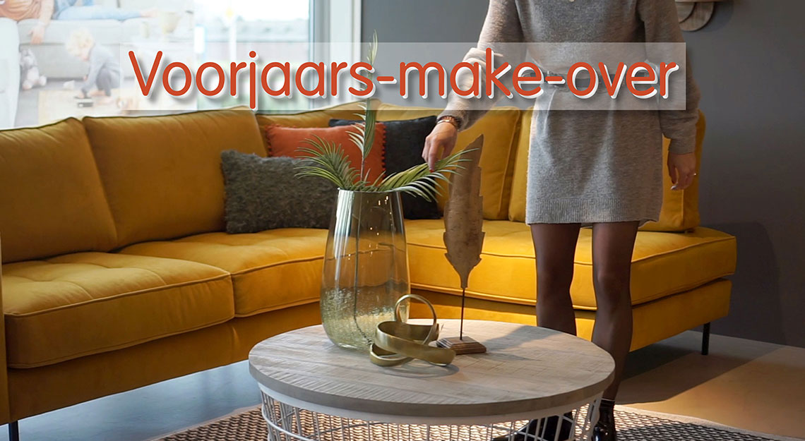 banner Voorjaars make-over sfeer bij Inhouse van Jansen Totaal Wonen