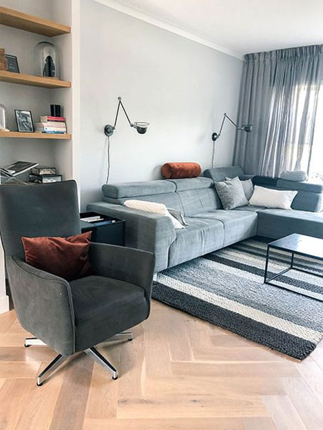 binnenkijken bij Sanne en bas, bij jansen totaal wonen.