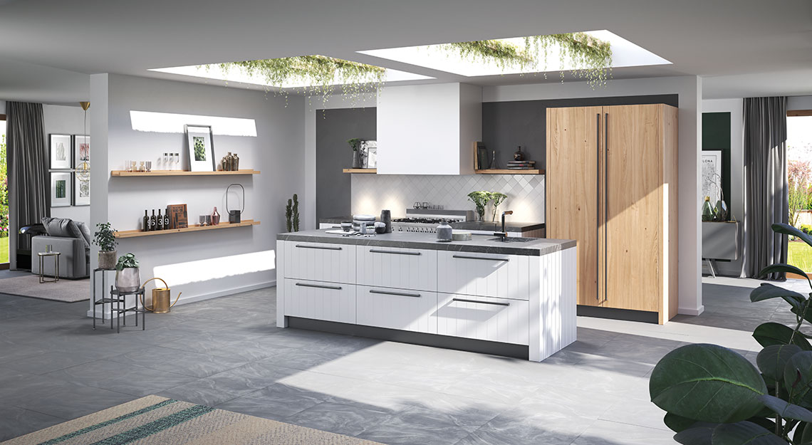 Landelijke keukens bij Jansen Totaal Wonen