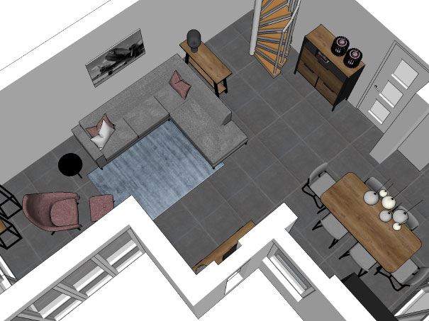 interieur bij Jansen Totaal Wonen.